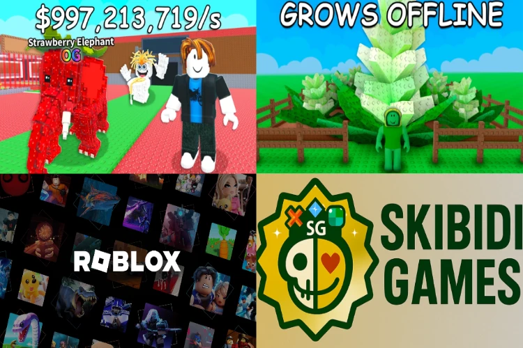 Skibidi Games Collage