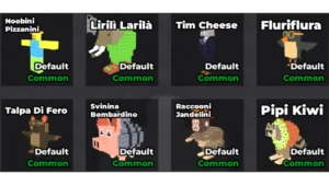 SAB Brainrot List page