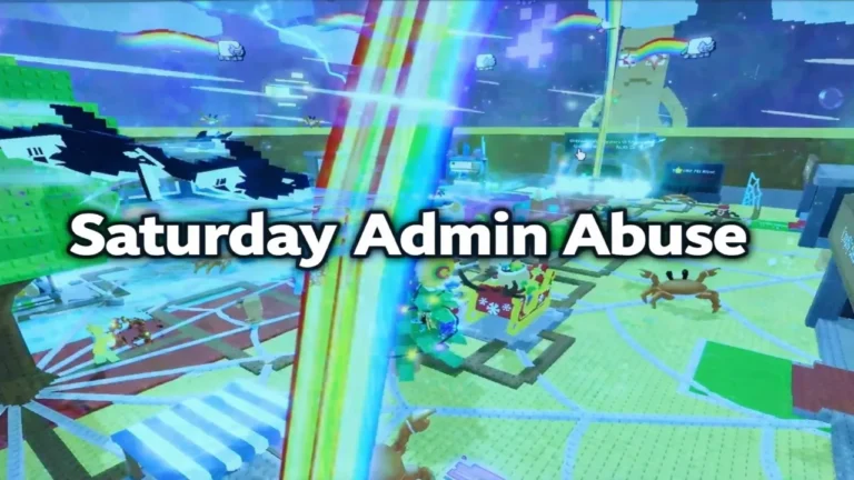 Saturday Admin Abuse