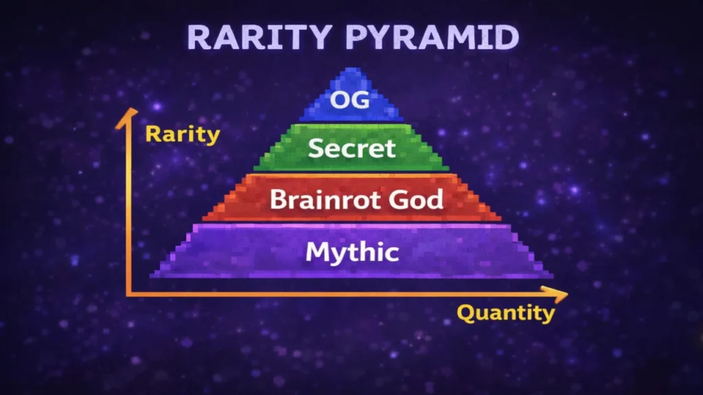 Steal a Brainrot Rarity Tiers