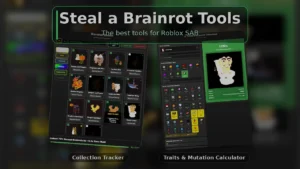 Steal a Brainrot Tools and Apps page